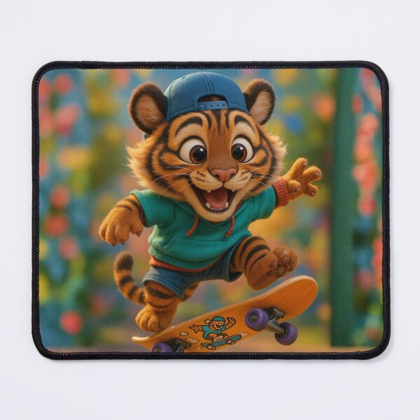 Item preview, Skater Sumatran Tiger designed and sold by Sillytoe.