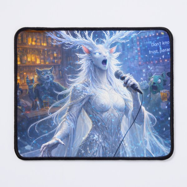 Item preview, Beneath the Ice — Pour Decisions Kael Driftborn Art designed and sold by A Sinister Sly.