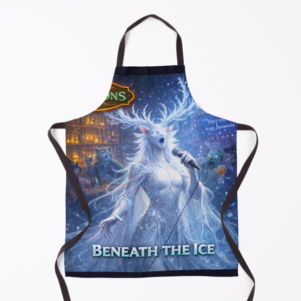 Item preview, Beneath the Ice — Pour Decisions Kael Driftborn Art designed and sold by A Sinister Sly.