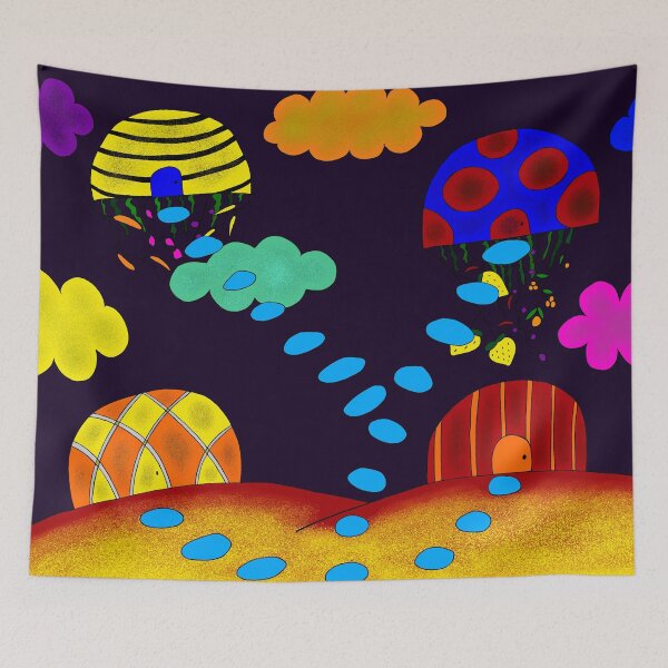 Item preview, Alien Neighborhood designed and sold by Aunty Riah Studios.