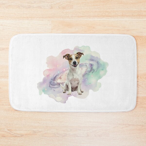 Item preview, Jack Russell Terrier Dog in Cosmic Galaxy Space designed and sold by Prints by Mat.