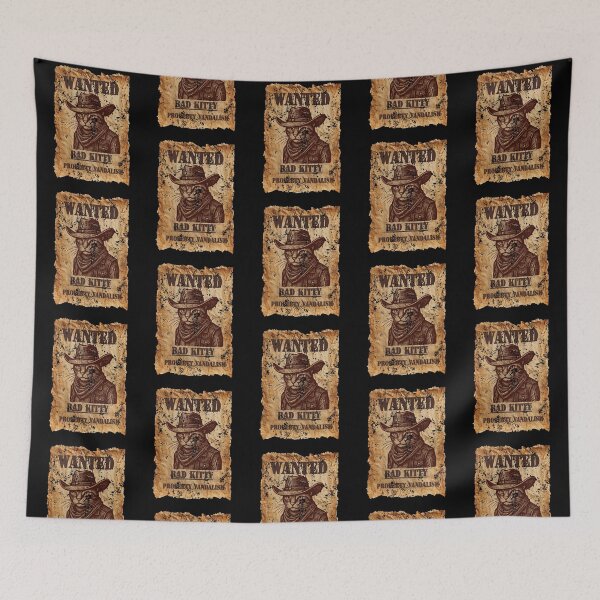 Item preview, Wanted: Bad Kitty designed and sold by joztees.