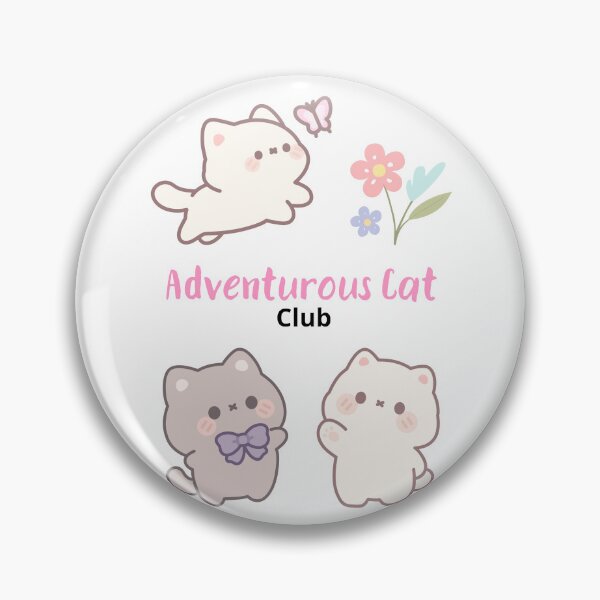 Item preview, Adventurous cat club designed and sold by NaraviStudio.