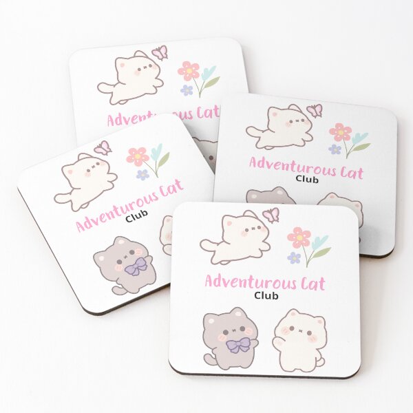 Item preview, Adventurous cat club designed and sold by NaraviStudio.