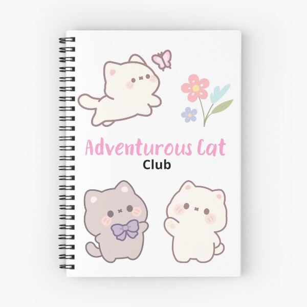 Item preview, Adventurous cat club designed and sold by NaraviStudio.