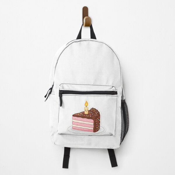 Item preview, Kawaii Strawberry Cake Slice - Cute Birthday Dessert Sticker designed and sold by SohibArt.