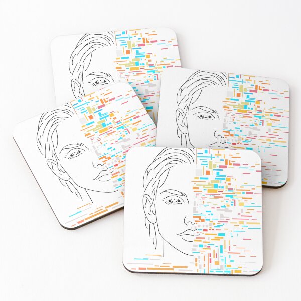 Item preview, ERROR 23 – Fragmented Digital Identity Glitch  designed and sold by DesignbyAnnaM.