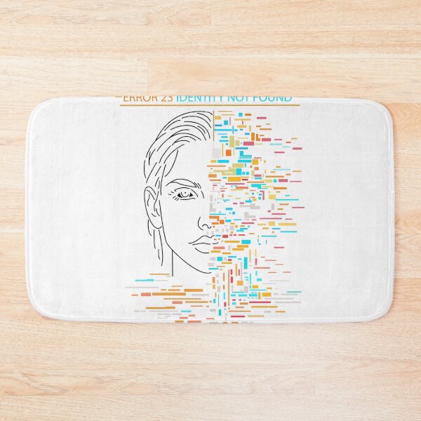 Item preview, ERROR 23 – Fragmented Digital Identity Glitch  designed and sold by DesignbyAnnaM.