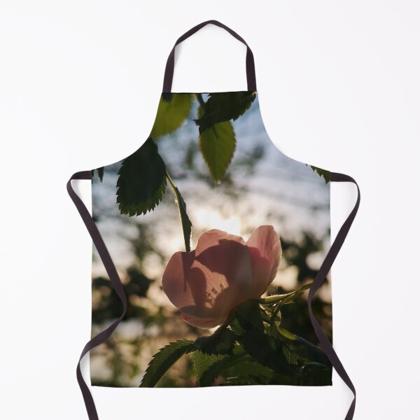 Item preview, Golden Hour Wild Rose Silhouette Botanical Photography designed and sold by Kainicram.