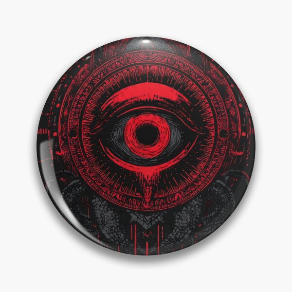 Item preview, Blood Moon Totem: Crimson All-Seeing Eye designed and sold by SepboiStudioMerch.