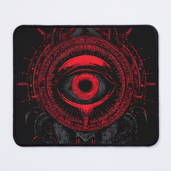 Item preview, Blood Moon Totem: Crimson All-Seeing Eye designed and sold by SepboiStudioMerch.