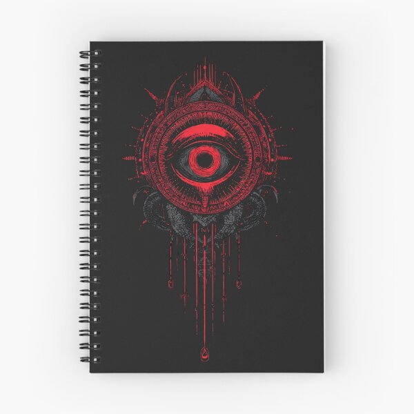 Item preview, Blood Moon Totem: Crimson All-Seeing Eye designed and sold by SepboiStudioMerch.