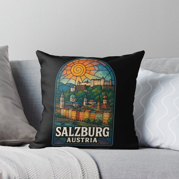 Item preview, Salzburg Austria Europe Stained Glass designed and sold by TomFrontierArt.