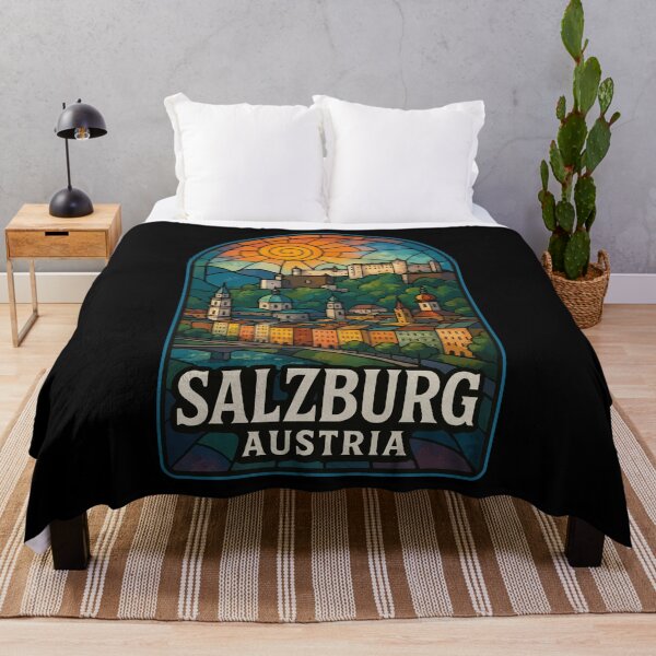 Item preview, Salzburg Austria Europe Stained Glass designed and sold by TomFrontierArt.