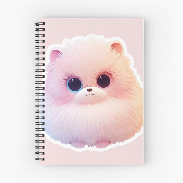 Item preview, Cute Pink Creature 3D - Adorable kawaii Monster Character Sweet Pink Mascot Sticker designed and sold by FluffiPopo.