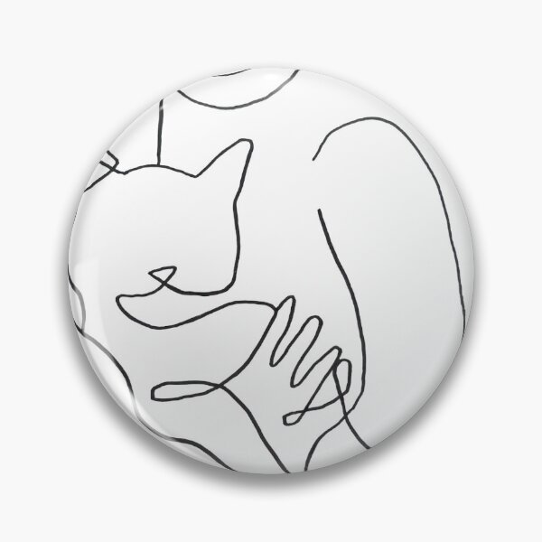 Item preview, cat + owner  designed and sold by Heather-marie-g.