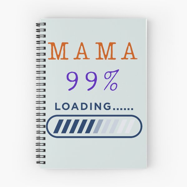 Item preview, MAMA 99% LOADING - Tech & IT Mother's Day Gifts designed and sold by JurateArt-DK.