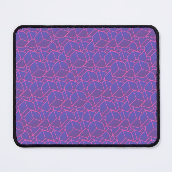 Item preview, Electric Neon Cube Pattern designed and sold by EduIllustrates.