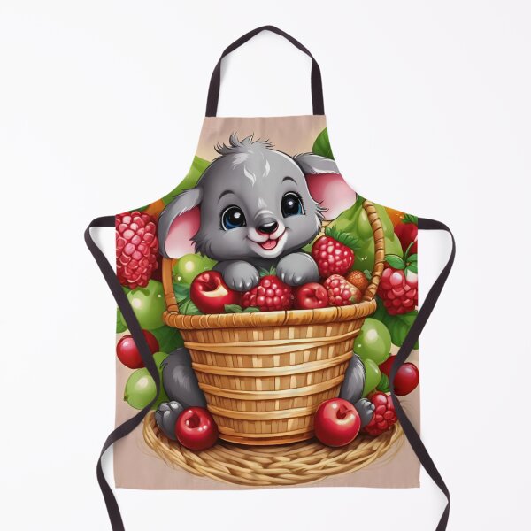 Item preview, Adorable Baby Koala Peeking from Berry Basket designed and sold by CASASIS_MERCH.