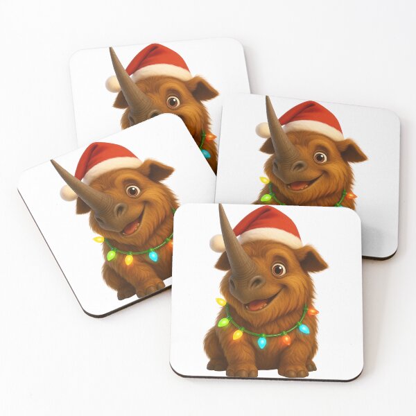 Item preview, Christmas Elasmotherium designed and sold by Sillytoe.