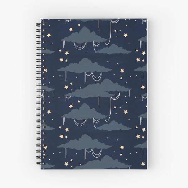 Item preview, Dreamy Night Sky Stars and Clouds designed and sold by DragonsHoard07.