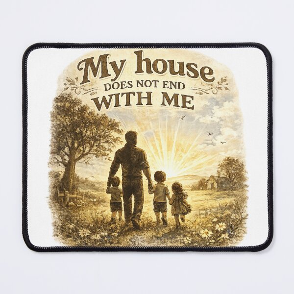Item preview, My House Does Not End With Me designed and sold by Virtue Village Kids.
