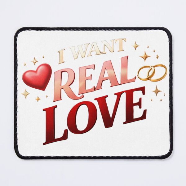 Item preview, I Want Romantic Love Feminine Statement designed and sold by JagrDesigns.