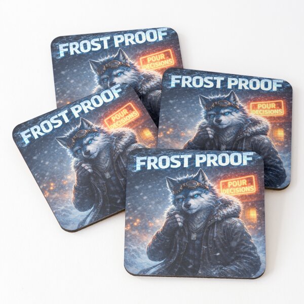 Item preview, Frost Proof — Pour Decisions Frost Byte Winter Art designed and sold by A Sinister Sly.
