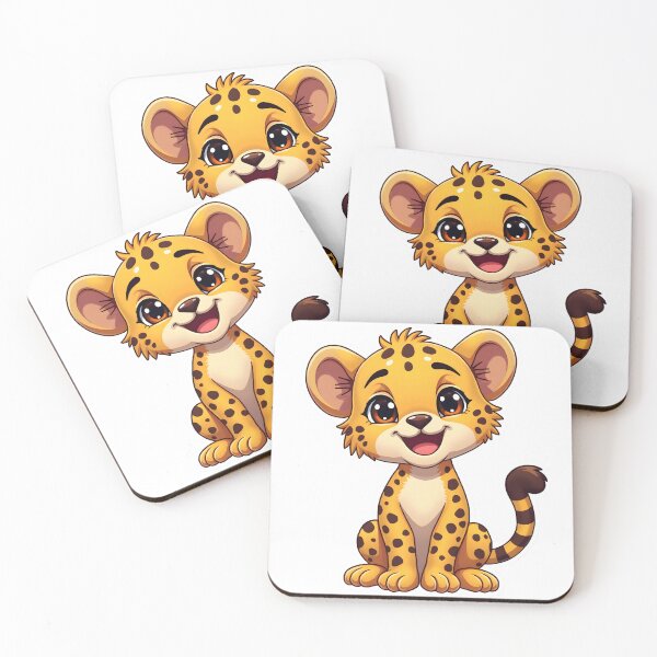 Item preview, Kawaii Cute Baby Leopard designed and sold by MKDSN.