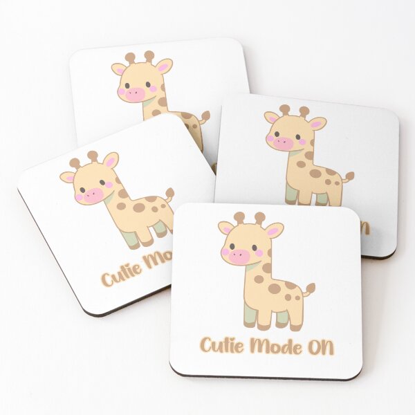 Item preview, Cute Giraffe- Cuitie Mode On Soft Sweet Collection designed and sold by Mirevi1.