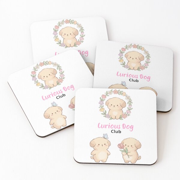 Item preview, Curious dog club designed and sold by NaraviStudio.