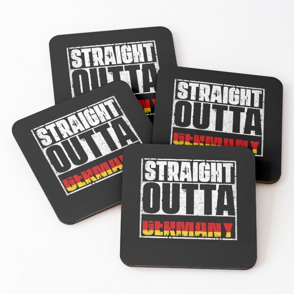 Item preview, Straight Outta germany Flag designed and sold by CosmoKitsch.