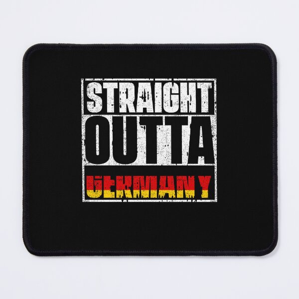 Item preview, Straight Outta germany Flag designed and sold by CosmoKitsch.