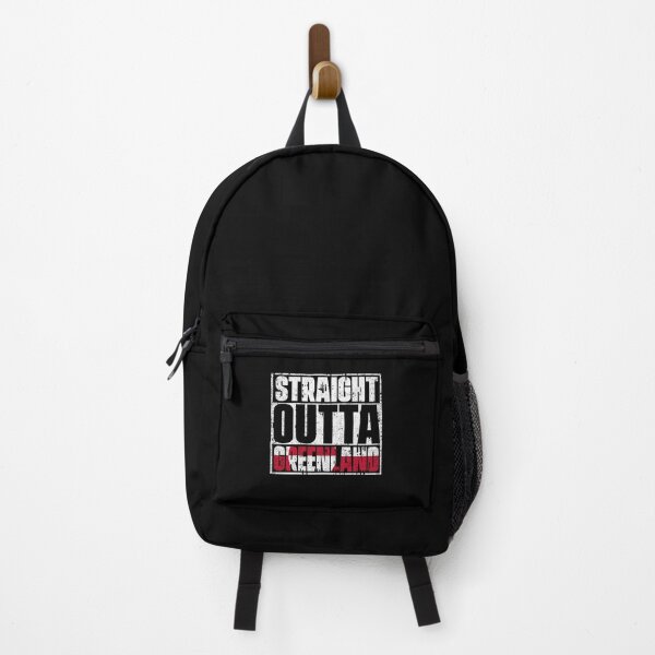 Item preview, Straight Outta Greenland Flag designed and sold by CosmoKitsch.
