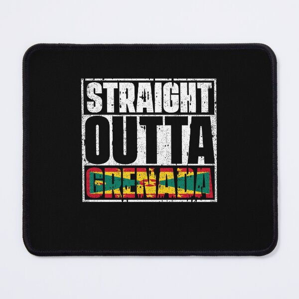 Item preview, Straight Outta Grenada Flag designed and sold by CosmoKitsch.