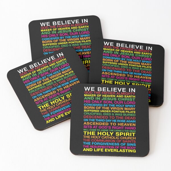 Item preview, Creed Sign – Apostles’ Creed – Descended to the Dead designed and sold by Josh Bishop.