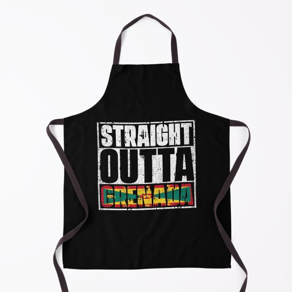 Item preview, Straight Outta Grenada Flag designed and sold by CosmoKitsch.