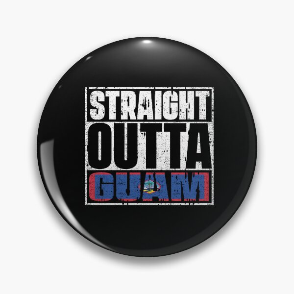 Item preview, Straight Outta Guam Flag designed and sold by CosmoKitsch.