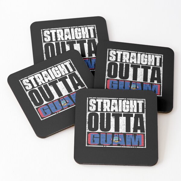Item preview, Straight Outta Guam Flag designed and sold by CosmoKitsch.