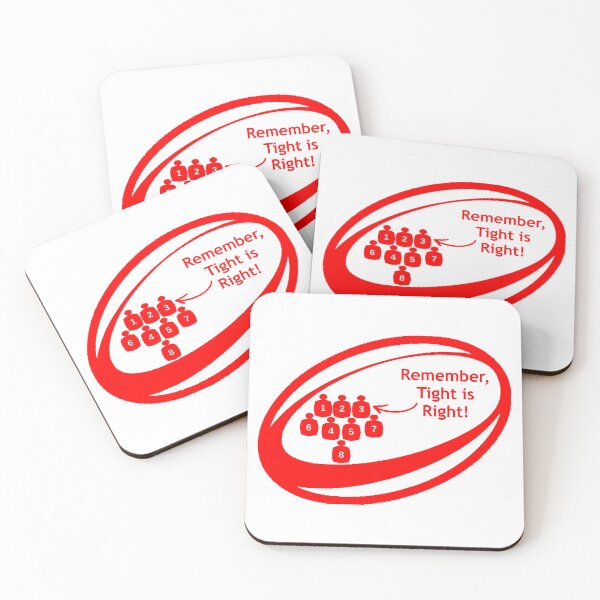 Item preview, Remember: Tight is Right (Red/White) designed and sold by Troedgwyn Designs.