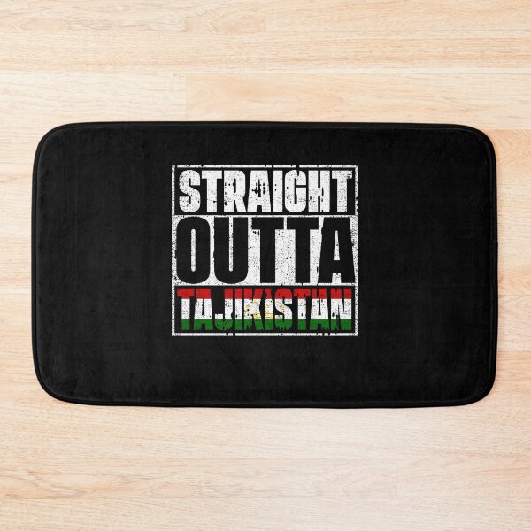 Item preview, Straight Outta Tajikistan Flag designed and sold by CosmoKitsch.