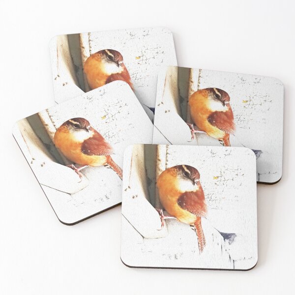 Item preview, Quiet Little Wren in Winter Light – Soft Painterly Bird Photo designed and sold by Susarellis.