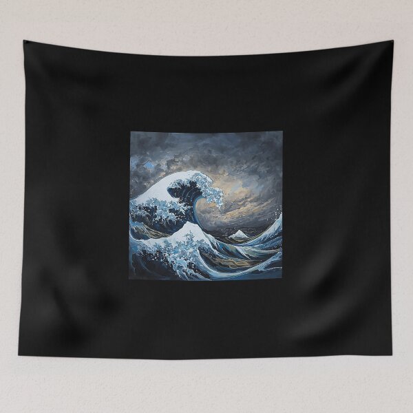 Item preview, The Great Storm: Homage to the Great Wave designed and sold by Creatby7030.
