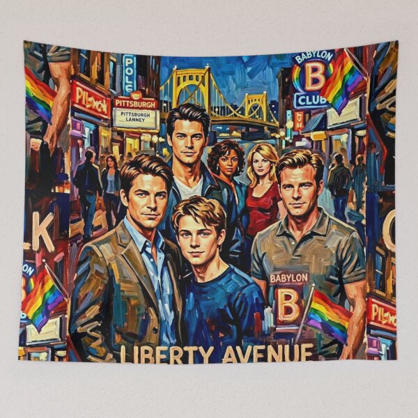Item preview, Queer as Folk: Liberty Avenue Proud designed and sold by Art's Diner.
