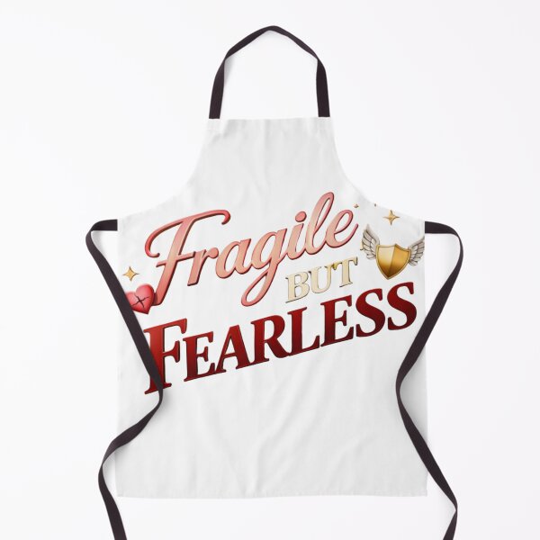 Item preview, Fragile But Fearless Heart and Strength Quote designed and sold by JagrDesigns.