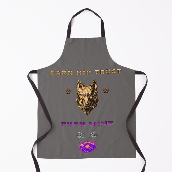 Item preview, Earn His Trust Then Mine – German Shepherd Loyalty Quote designed and sold by InkWaveX.