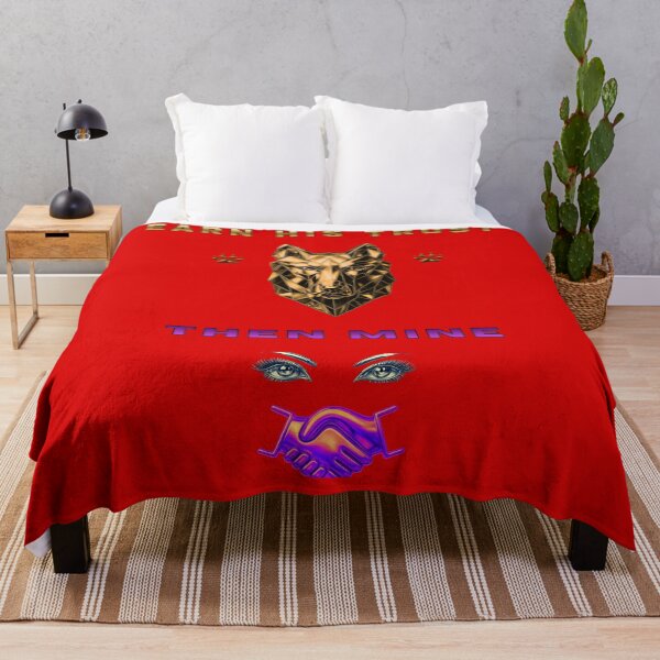 Item preview, Earn His Trust Then Mine – German Shepherd Loyalty Quote designed and sold by InkWaveX.