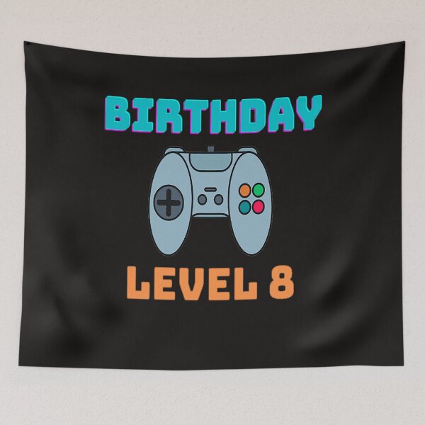 Item preview, 8th Birthday Video Game Controller for 8 Year Olds designed and sold by edilbertobuitrago.