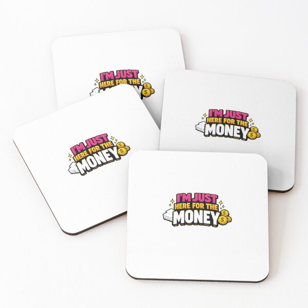 Item preview, I’m Just Here For The Money Sticker designed and sold by VIBE BY NADA.