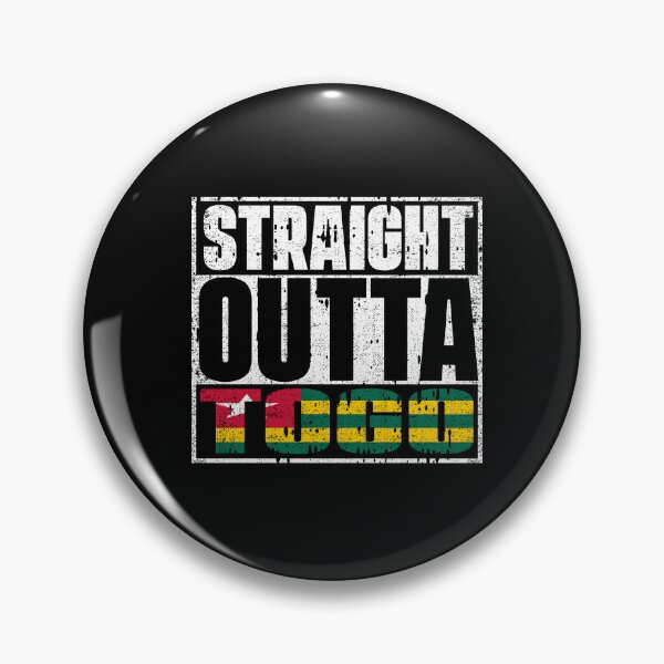 Item preview, Straight Outta Togo Flag designed and sold by CosmoKitsch.